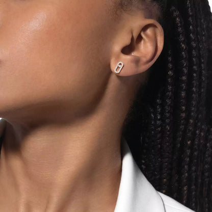 [Elite]Move Uno Diamond Earrings