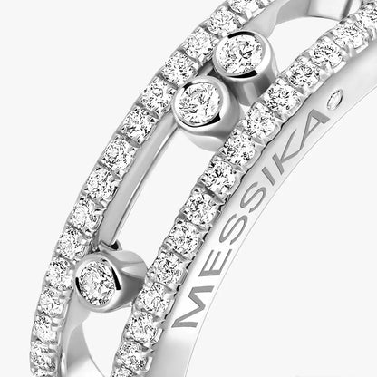 [Elite] Baby Move Gold Diamond Pave_ Ring