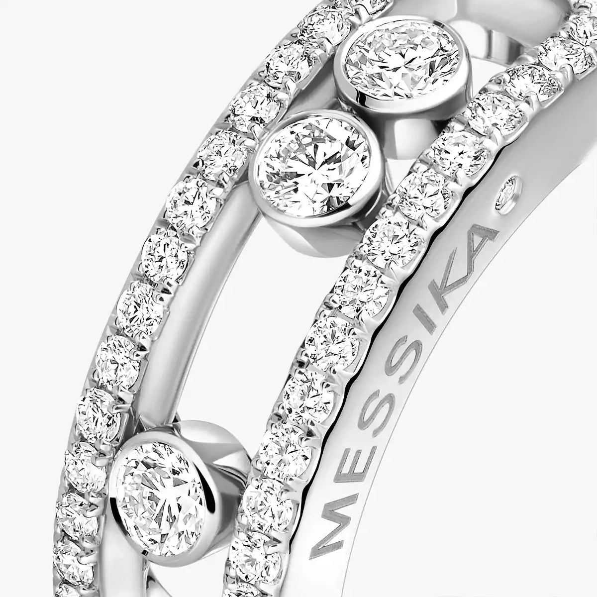 [Elite]Move Gold Diamond Pave_ Ring