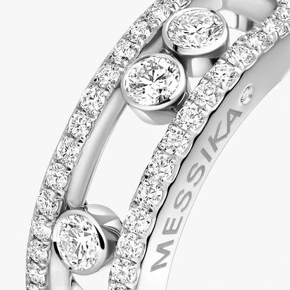 [Elite]Move Gold Diamond Pave_ Ring