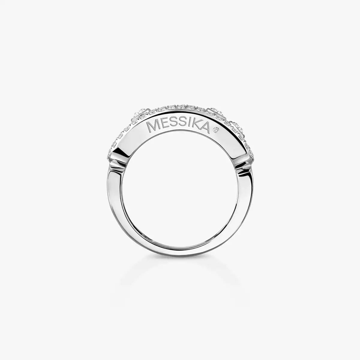 [Elite]Move Gold Diamond Pave_ Ring