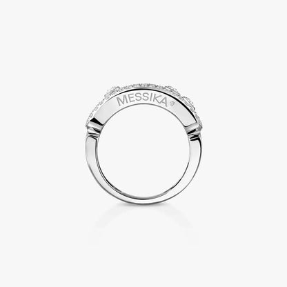 [Elite]Move Gold Diamond Pave_ Ring