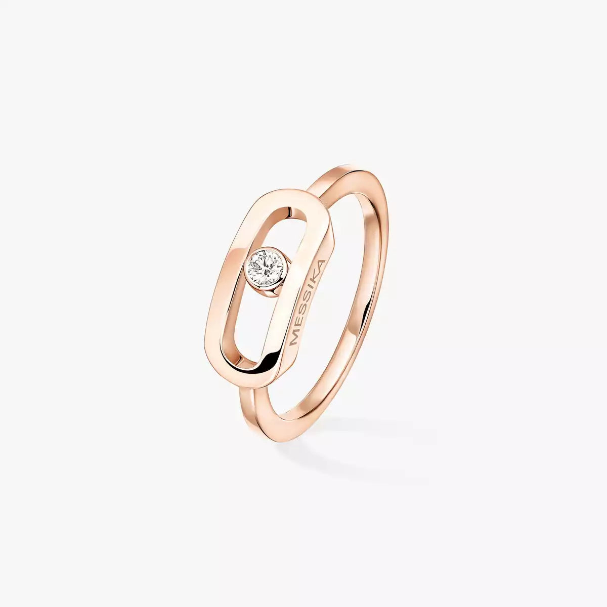 [Elite]Move Uno Diamond Ring in Gold