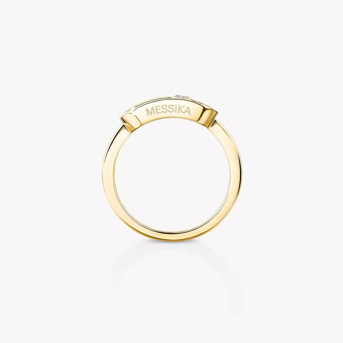 [Elite]Move Uno Diamond Ring in Gold