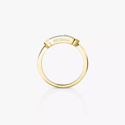 [Elite]Move Uno Diamond Ring in Gold