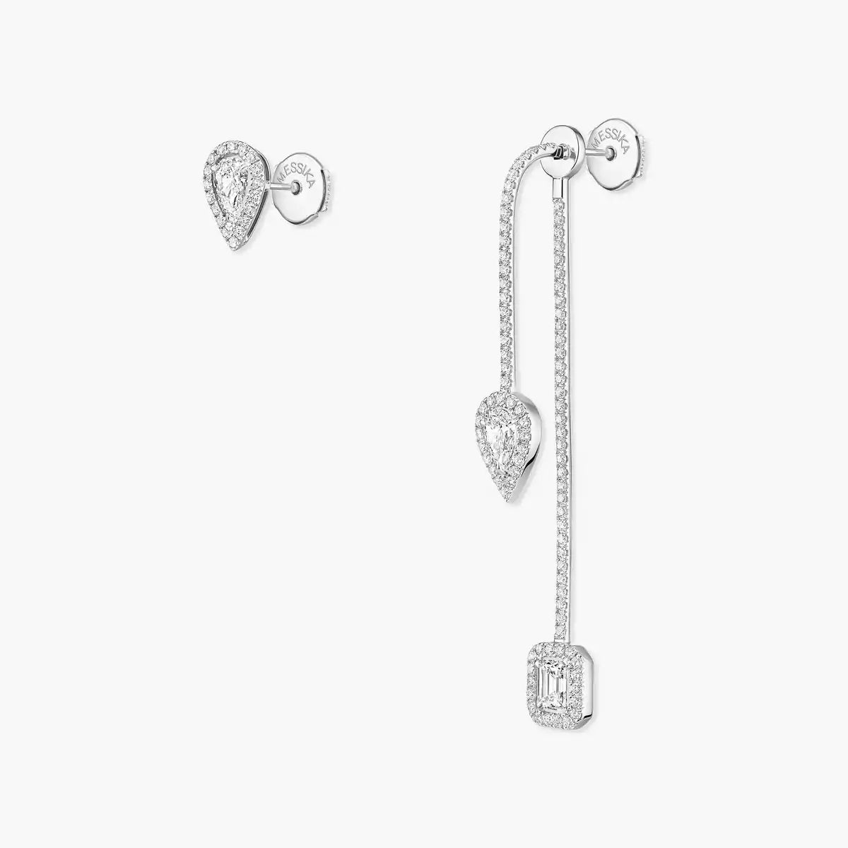[Elite]Diamond Drop Earrings My Twin