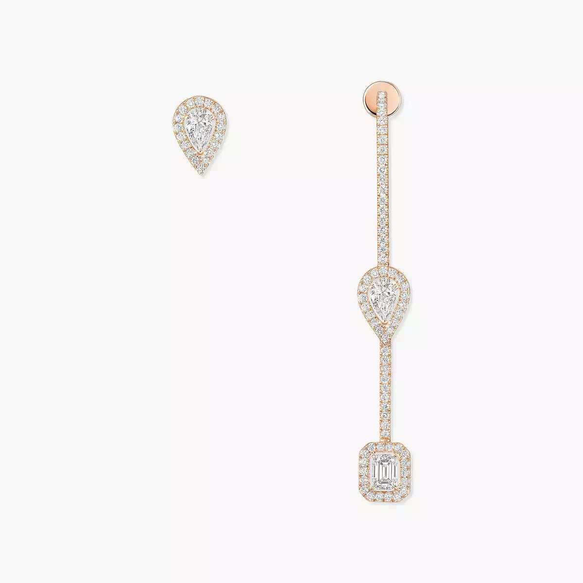 [Elite]Diamond Drop Earrings My Twin