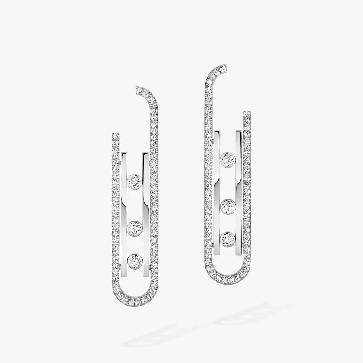 [Elite]Diamond Pendant Earrings Move 10Th