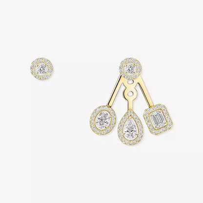 [Elite] My Twin Trio  Diamond Earrings