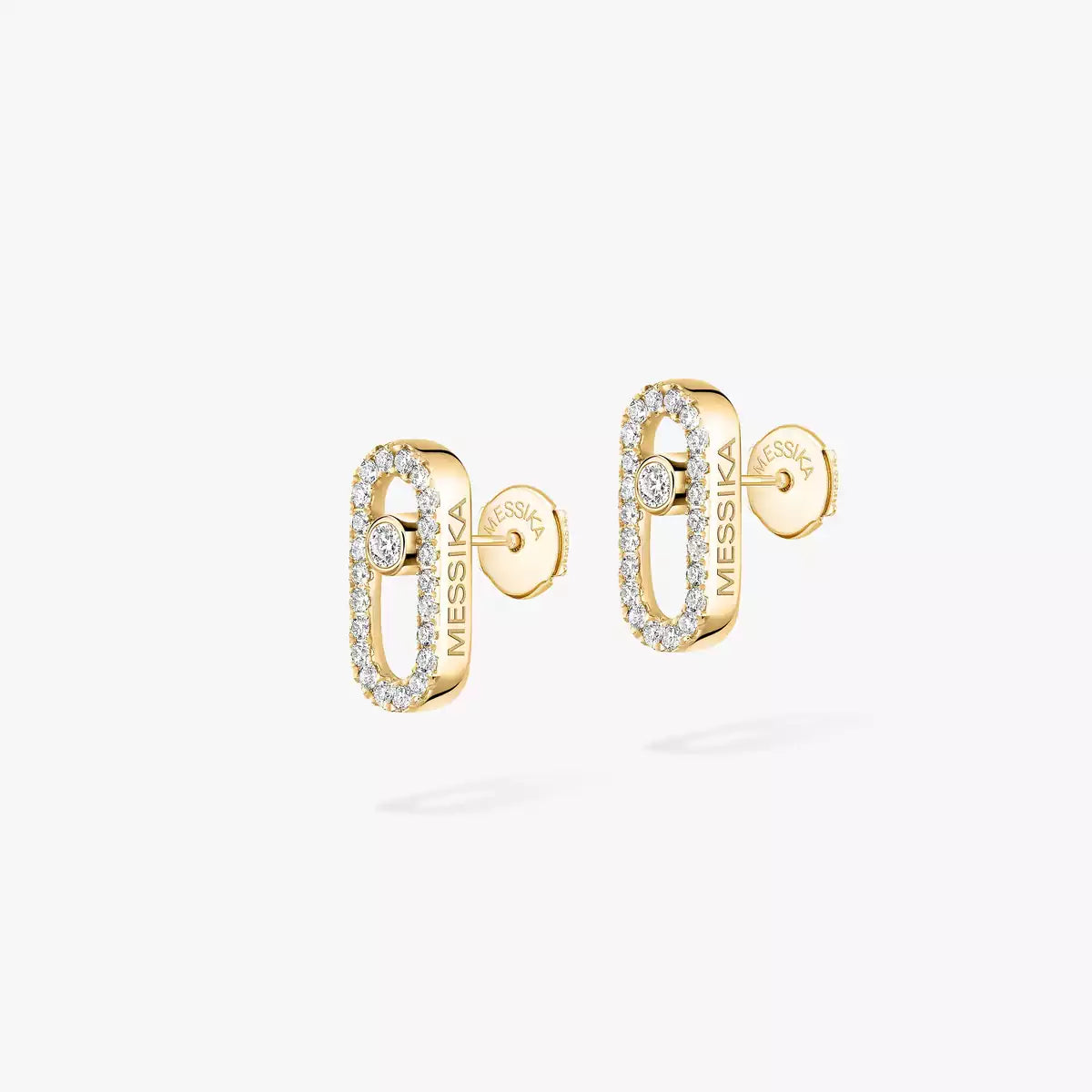 [Elite]Move Uno Diamond Earrings