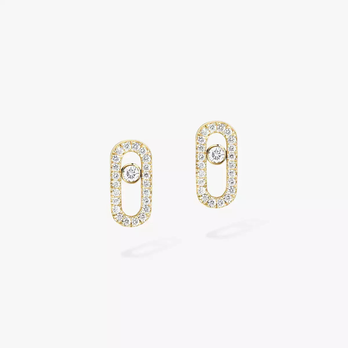 [Elite]Move Uno Diamond Earrings