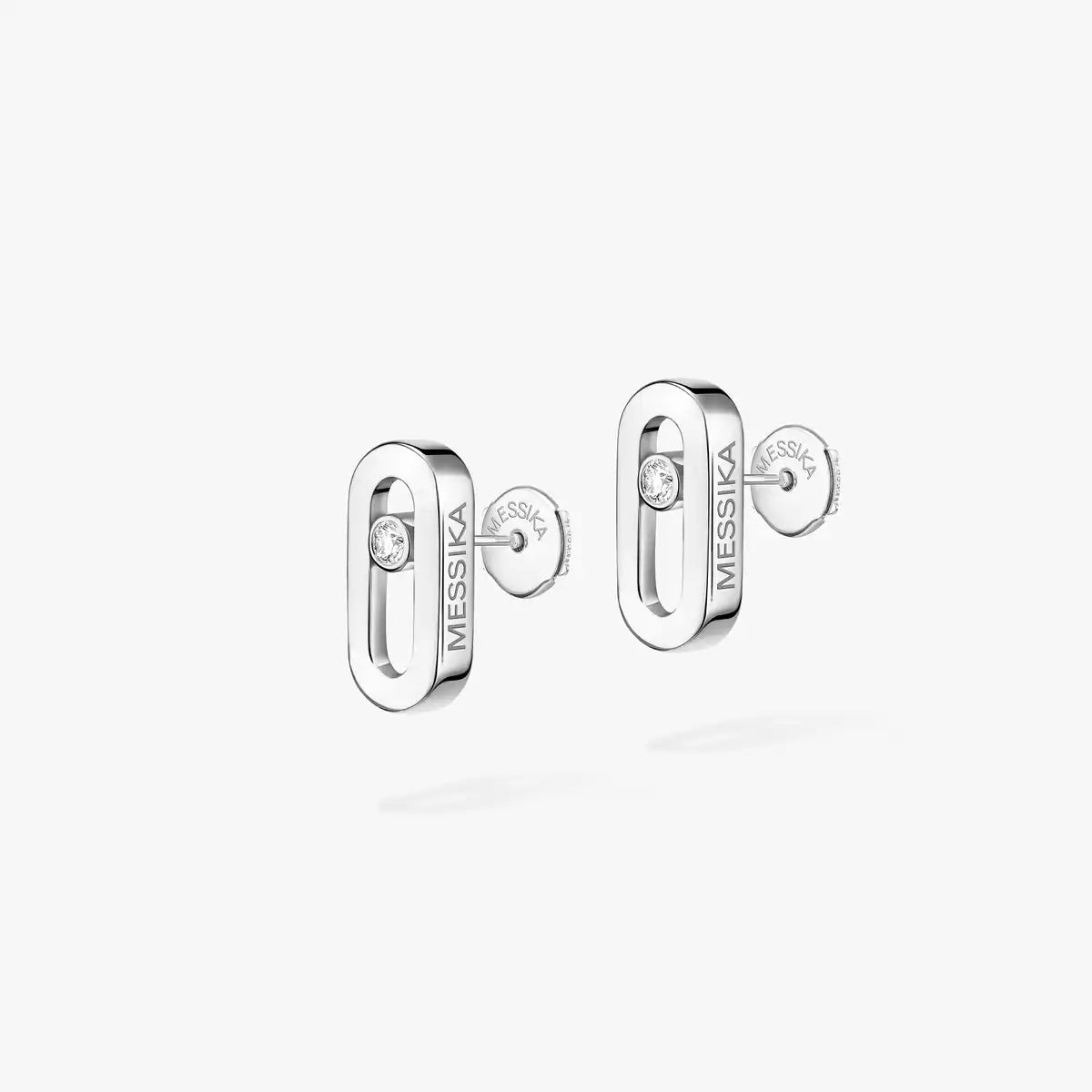 [Elite]Move Uno Diamond Stud Earrings