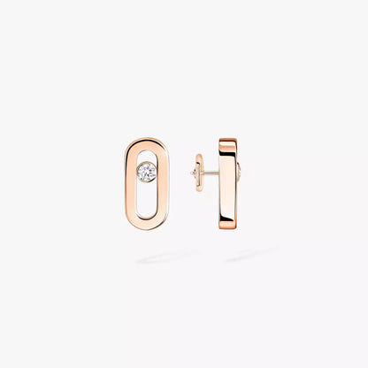 [Elite]Move Uno Diamond Stud Earrings