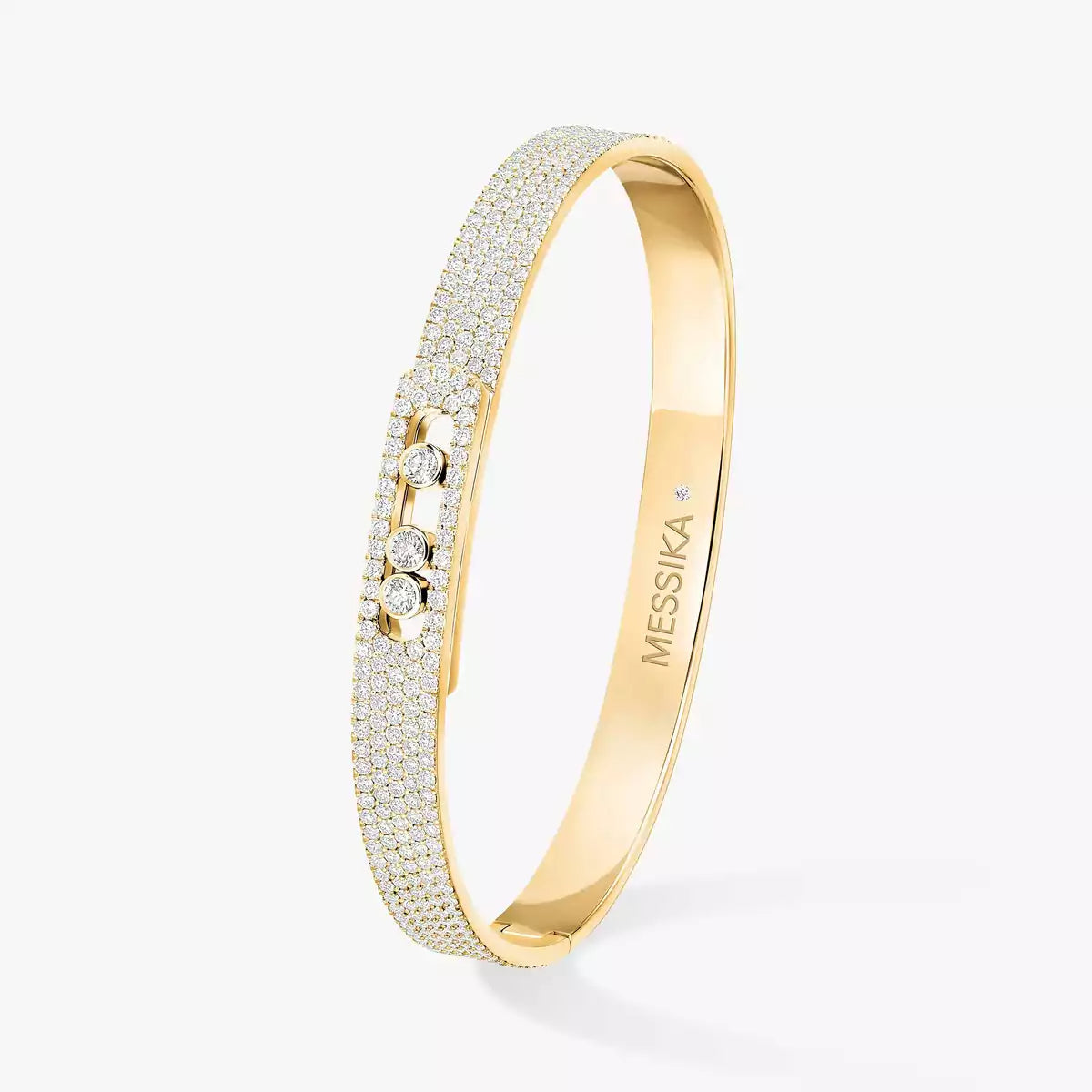 [Elite]Move Noa Full Pavé Diamond Bangle Bracelet