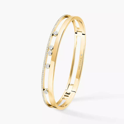 [Elite]Move Romane Diamond Bangle Bracelet