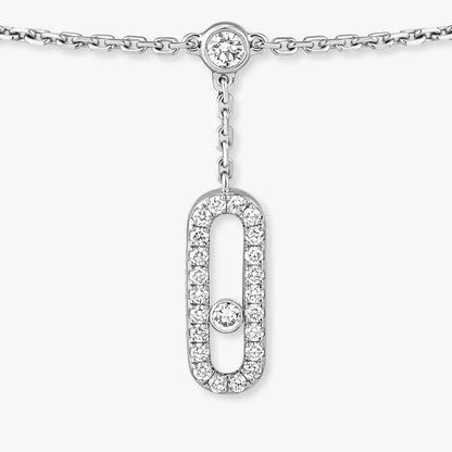 [Elite]Move Uno pavé ankle bracelet