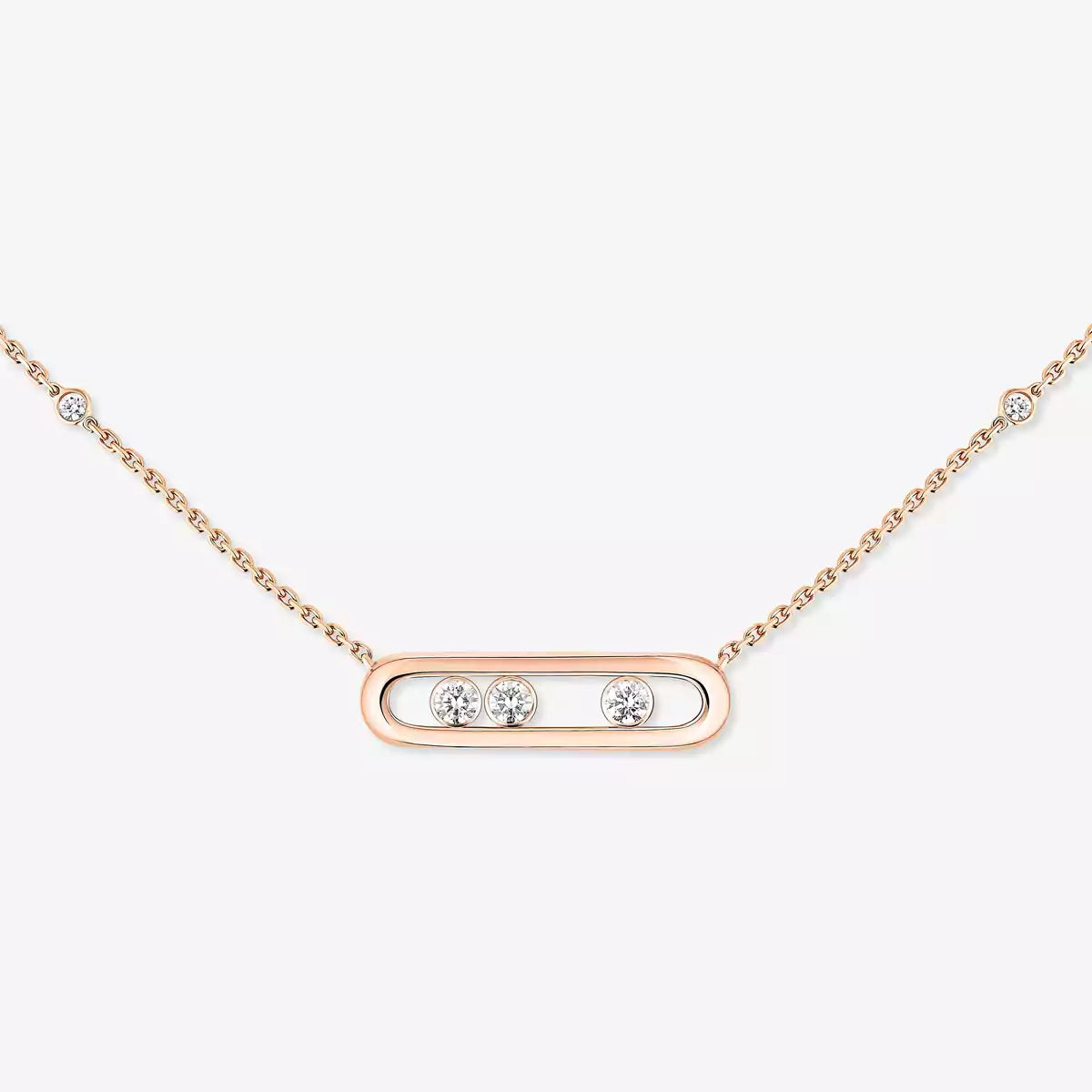 [Elite] Baby Move Gold Diamond Necklace