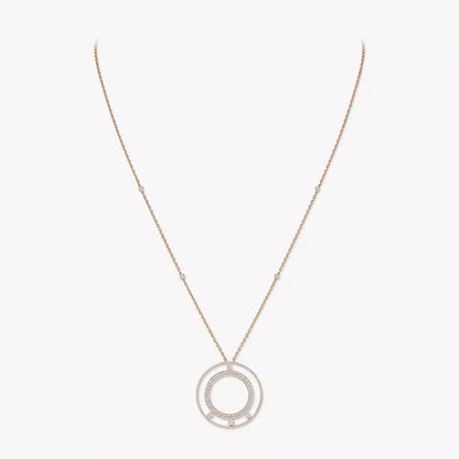 [Elite]Move Romane Long Pave_-Set Diamond Necklace