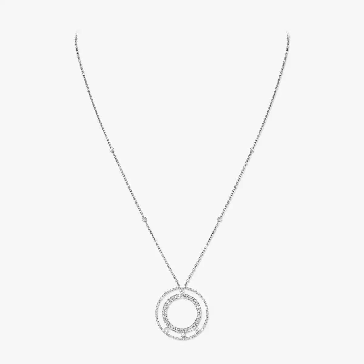 [Elite]Move Romane Long Pave_-Set Diamond Necklace