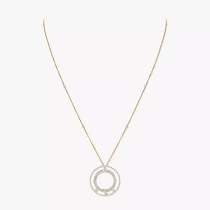 [Elite]Move Romane Long Pave_-Set Diamond Necklace
