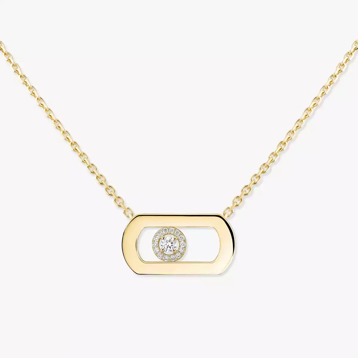 [Elite]So Move Diamond Necklace in Gold