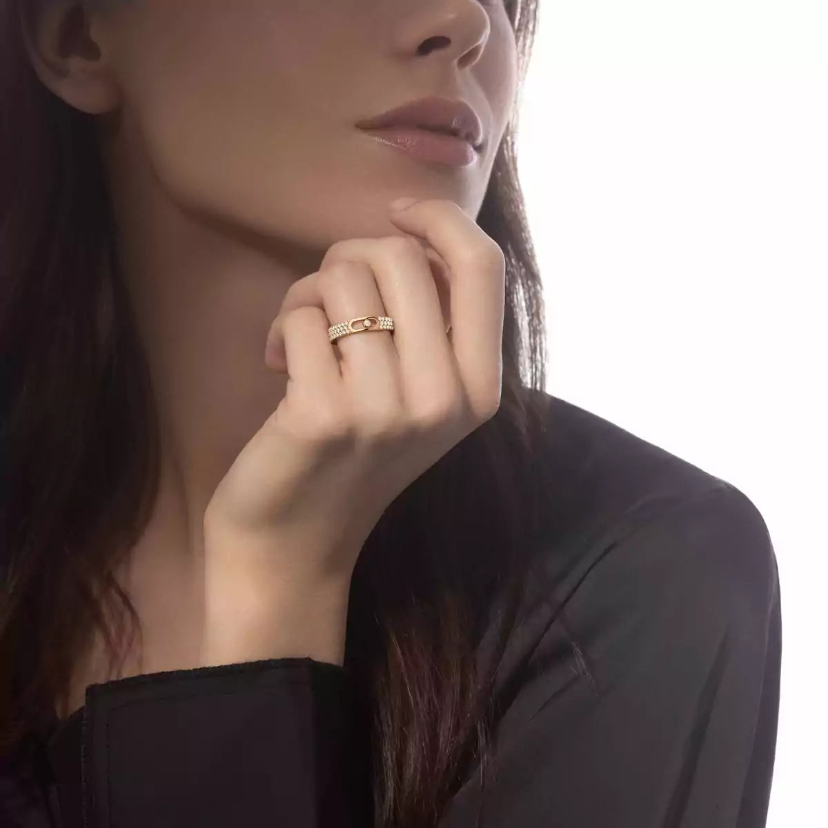 [Elite]Move Joaillerie Pave_ Diamond Wedding Ring