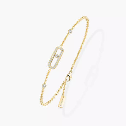 [Elite]Move Uno Diamond Bracelet