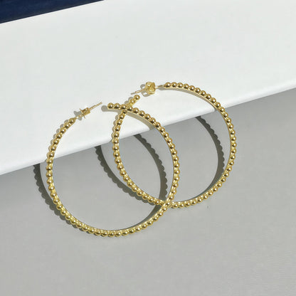 [Elite] SMOOTH BEAD STUD EARRINGS