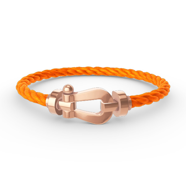 [Elite]FORCE LARGE HORSESHOE NO DIAMOND BRACELET ROSE GOLD