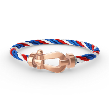 [Elite]FORCE LARGE HORSESHOE NO DIAMOND BRACELET ROSE GOLD