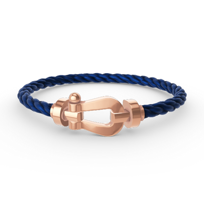 [Elite]FORCE LARGE HORSESHOE NO DIAMOND BRACELET ROSE GOLD