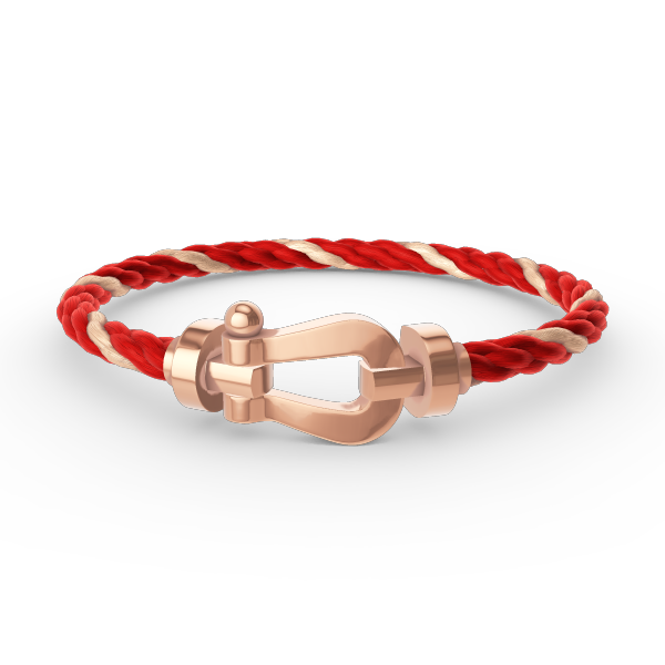 [Elite]FORCE LARGE HORSESHOE NO DIAMOND BRACELET ROSE GOLD