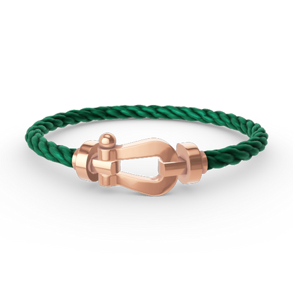 [Elite]FORCE LARGE HORSESHOE NO DIAMOND BRACELET ROSE GOLD