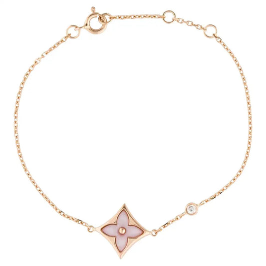 [Elite]STAR 1 DIAMOND PINK GOLD BRACELET