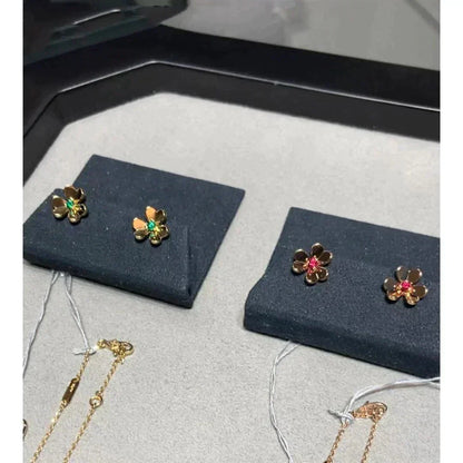[Elite]FRIVOLE  FLOWER PINK EARRINGS