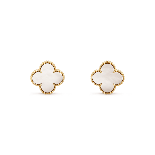 [Elite]CLOVER MINI GOLD EARRINGS