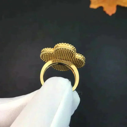 [Elite]CLOVER MALACHITE RING