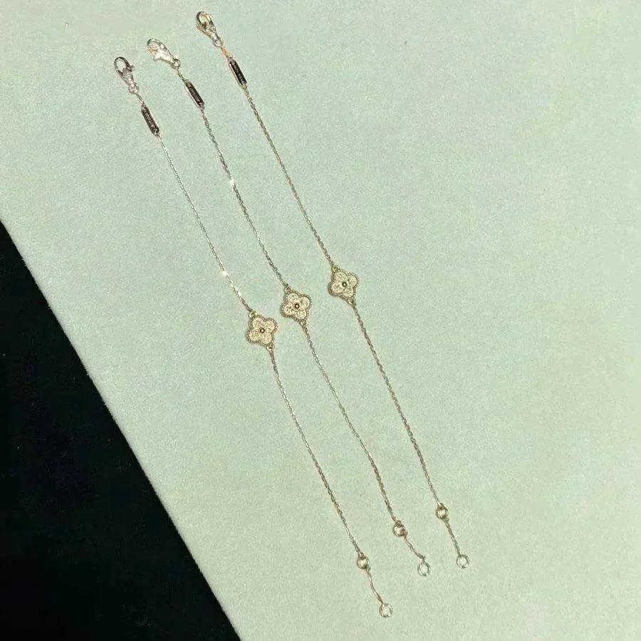 [Elite]CLOVER SINGLE FLOWER BRACELET