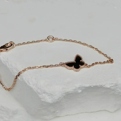[Elite]BUTTERFLY ONYX  BUTTERFLY BRACELET
