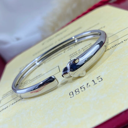 [Elite]PANTHERE SILVER OPEN BRACELET