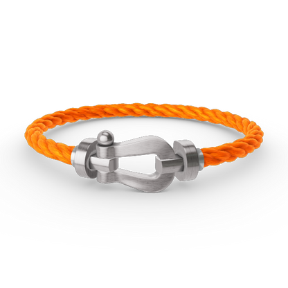 [Elite]FORCE LARGE HORSESHOE NO DIAMOND BRACELET SILVER