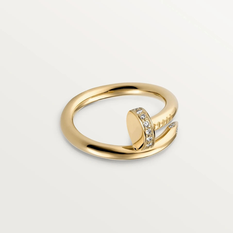 [Elite]JUSTE RING 2.65MM GOLD DIAMOND