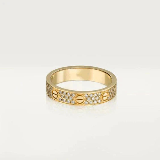 [Elite]LOVE RING 3.6MM DIAMOND PAVED