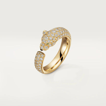 [Elite]PANTHERE PINK GOLD DIAMOND RING